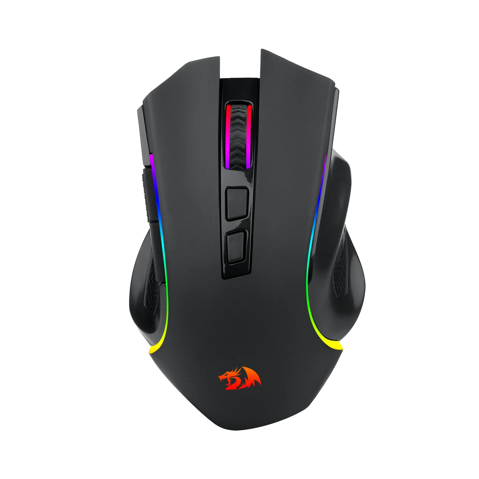 Mouse Gamer Redragon Griffin Pro Rgb Preto 4800dpi