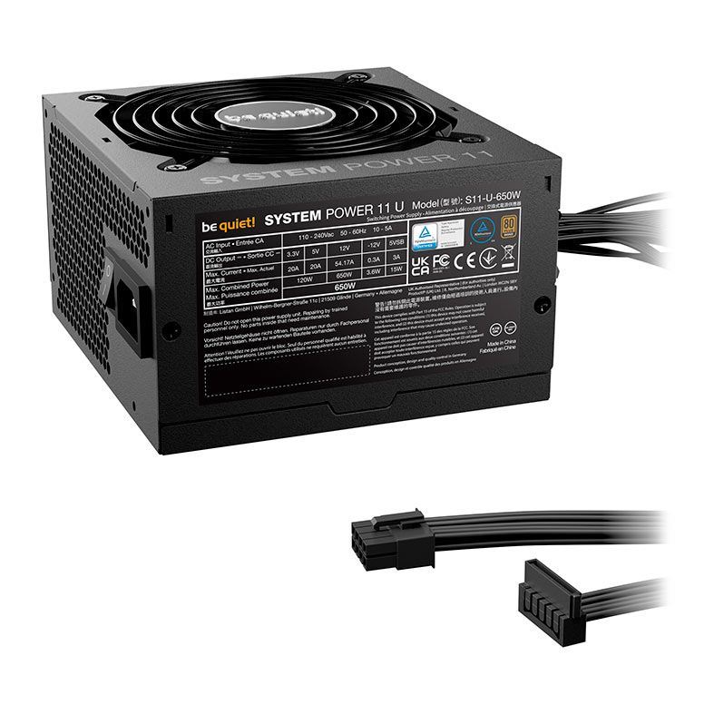 Fonte be quiet! Pure Power 11 FM 650W 80 Plus Gold