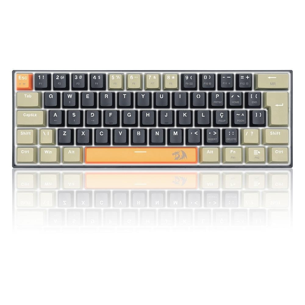 Teclado Gamer Mecânico Redragon Lakshmi K606 60%